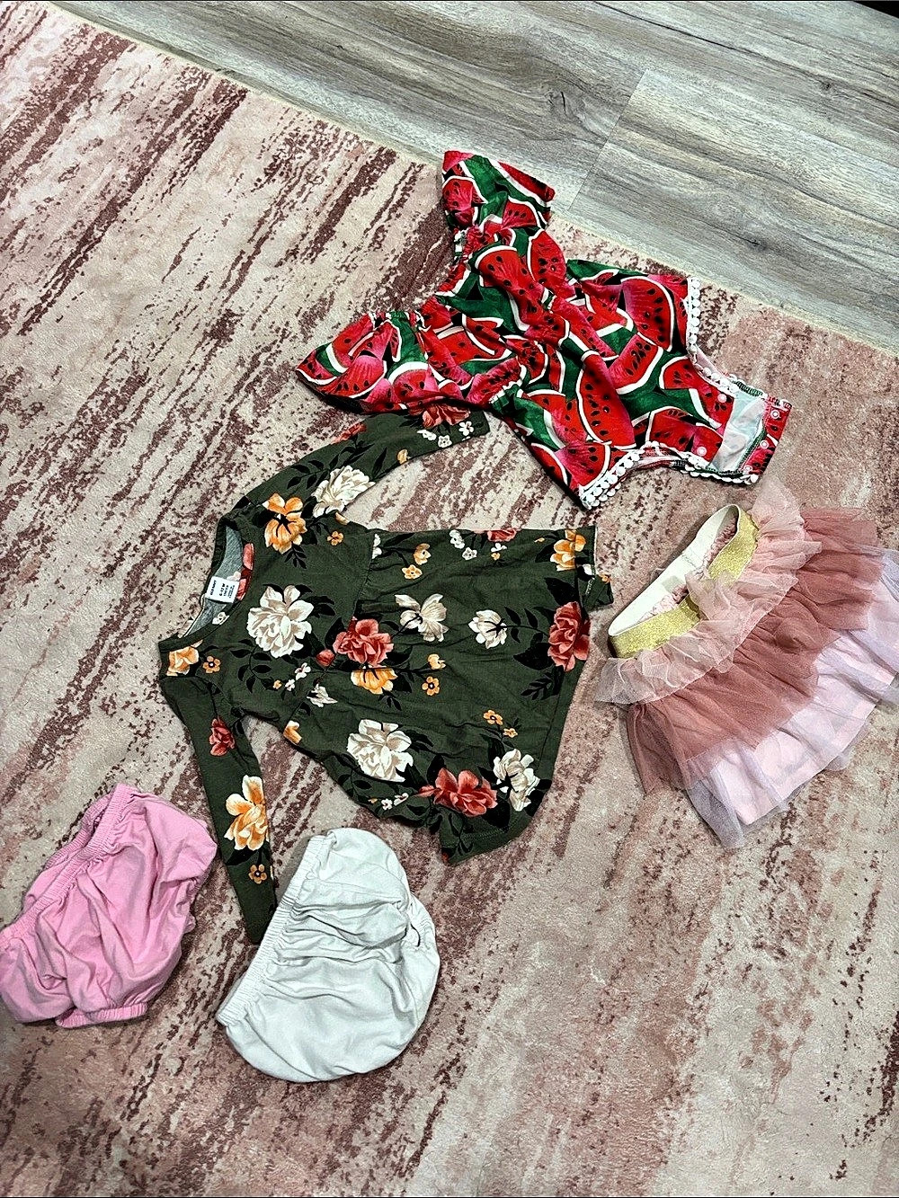 Carter's Kids Floral & Pink Clothing Lot